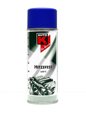 Bild von Lackspray hitzefest 650°C blau von AutoK