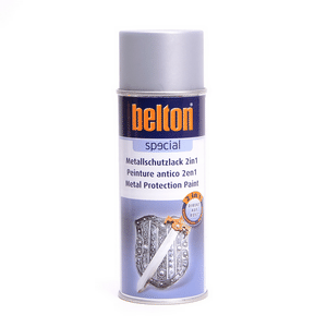 Bild von Belton Metallschutzlack 2 in 1  Silber 400ml