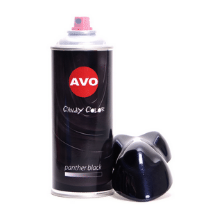 Bild von AVO Effektlack Candy Color Panther Black Lasur Lackspray 400ml