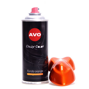 Bild von AVO Effektlack Candy Color Florida Orange Lasur Lackspray 400ml