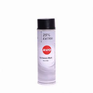 Bild von AVO schwarz matt Lackspray 500ml