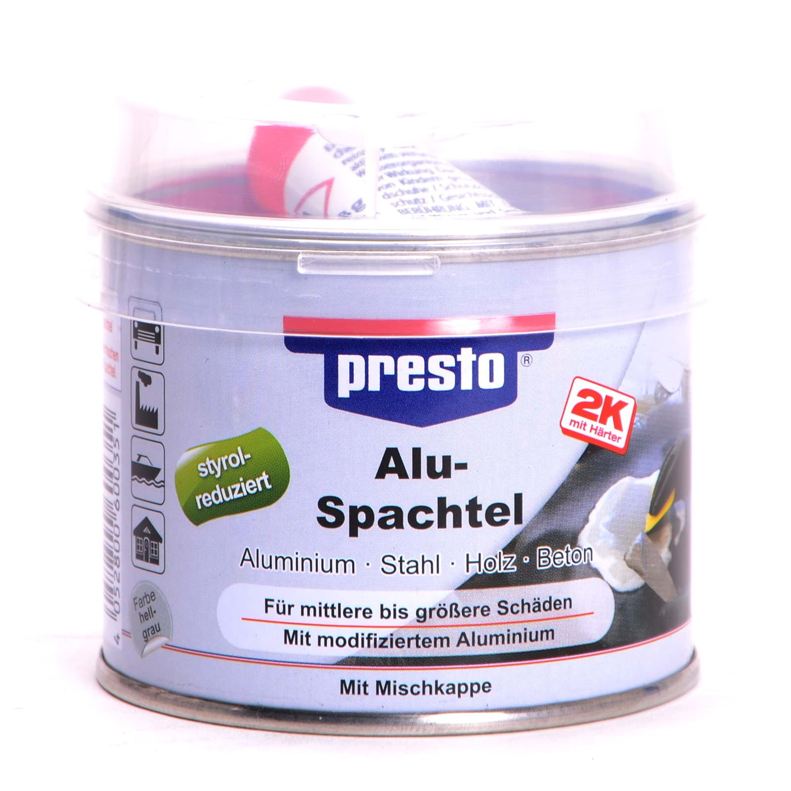 Bild von Presto Alu Spachtel Prestolith alu 1000g