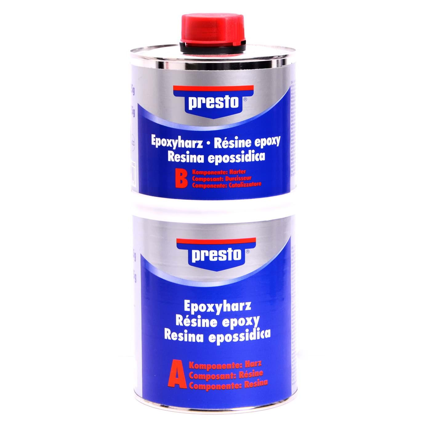 Bild von Presto Epoxyharz Epoxyd Harz Laminierharz für Auto und Boot 1000g