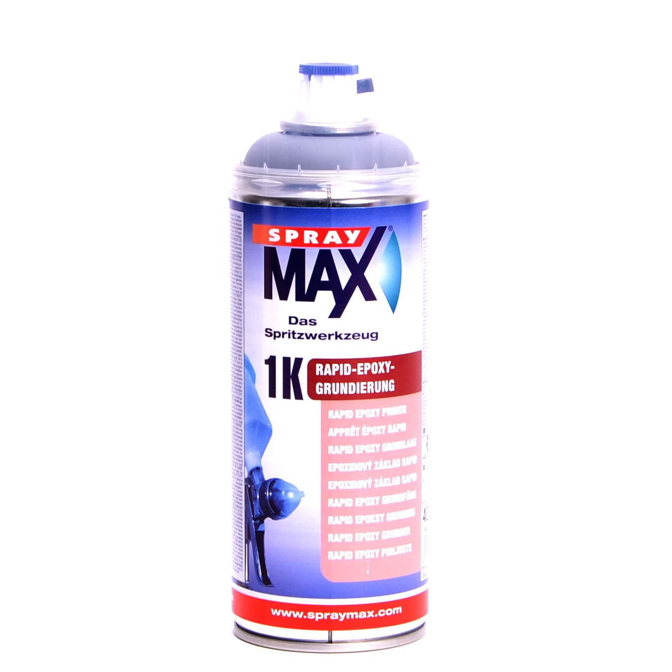 Bild von SprayMax 1K Rapid Epoxy Grundierung grau schnelltrocknend