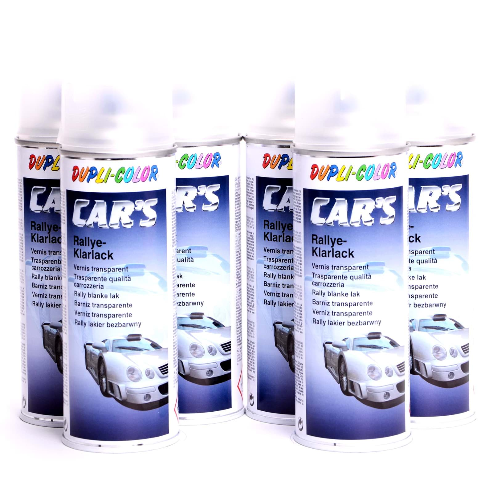 Bild von Dupli-Color Cars Lackspray Klarlack matt 6 x 400ml 720352