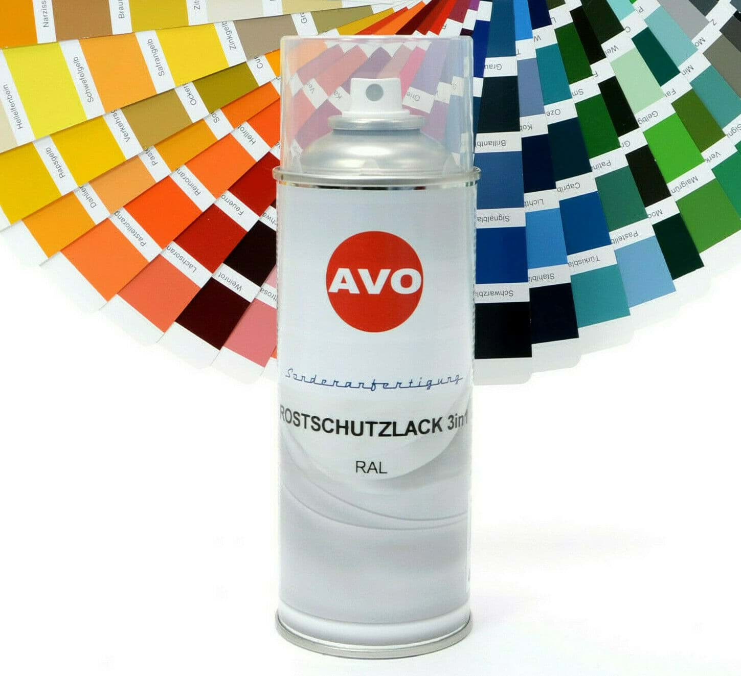 Bild von AVO Rostschutzlack 3in1 Metall Schutzlack Spray 400ml nach RAL 