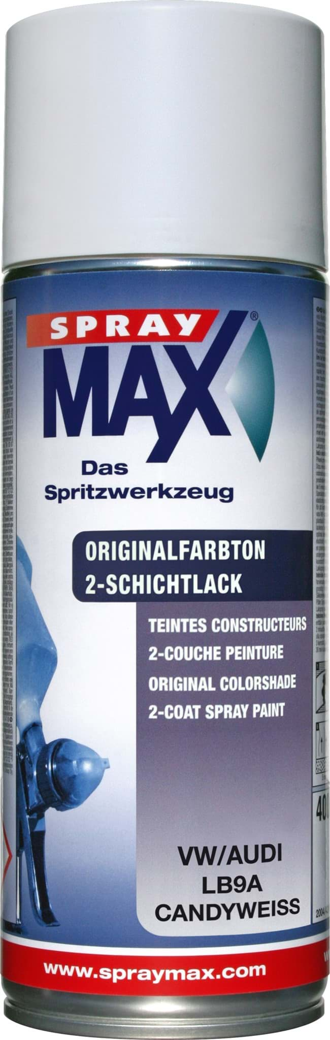 Bild von SprayMax Originalfarbton für VW LB9A candyweiss