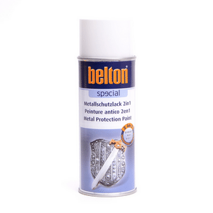 Bild von Belton Metallschutzlack 2 in 1  Weiss 400ml