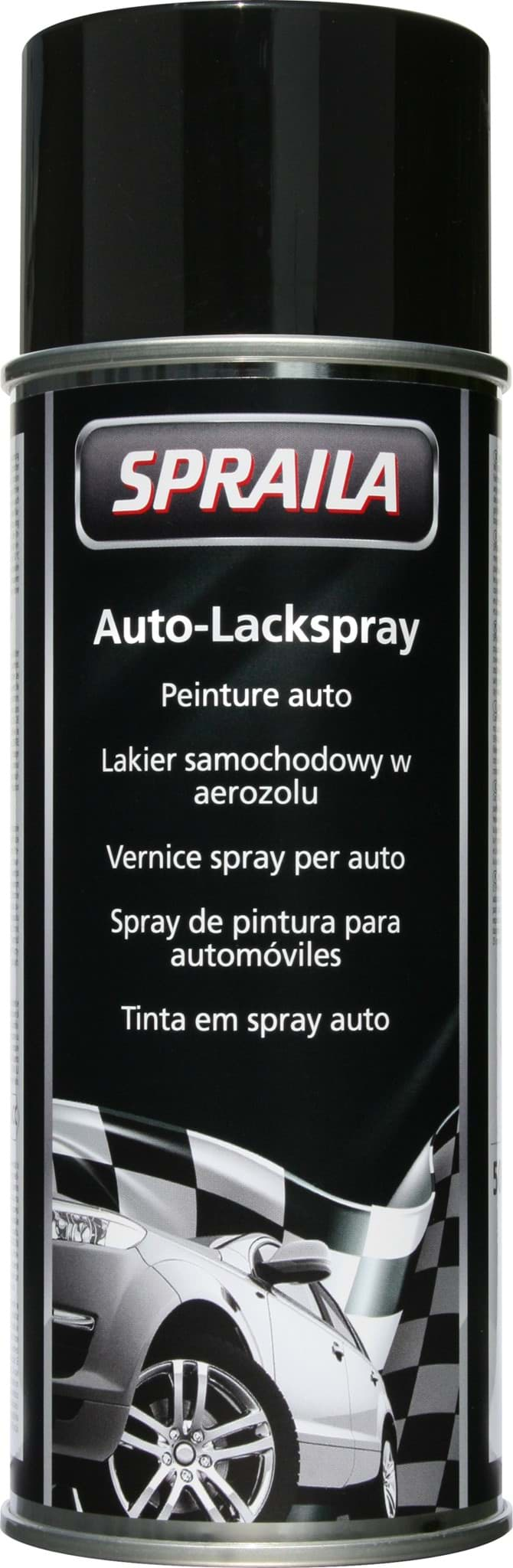 Bild von Spraila Lackspray Universal schwarz glanz 400ml 300005