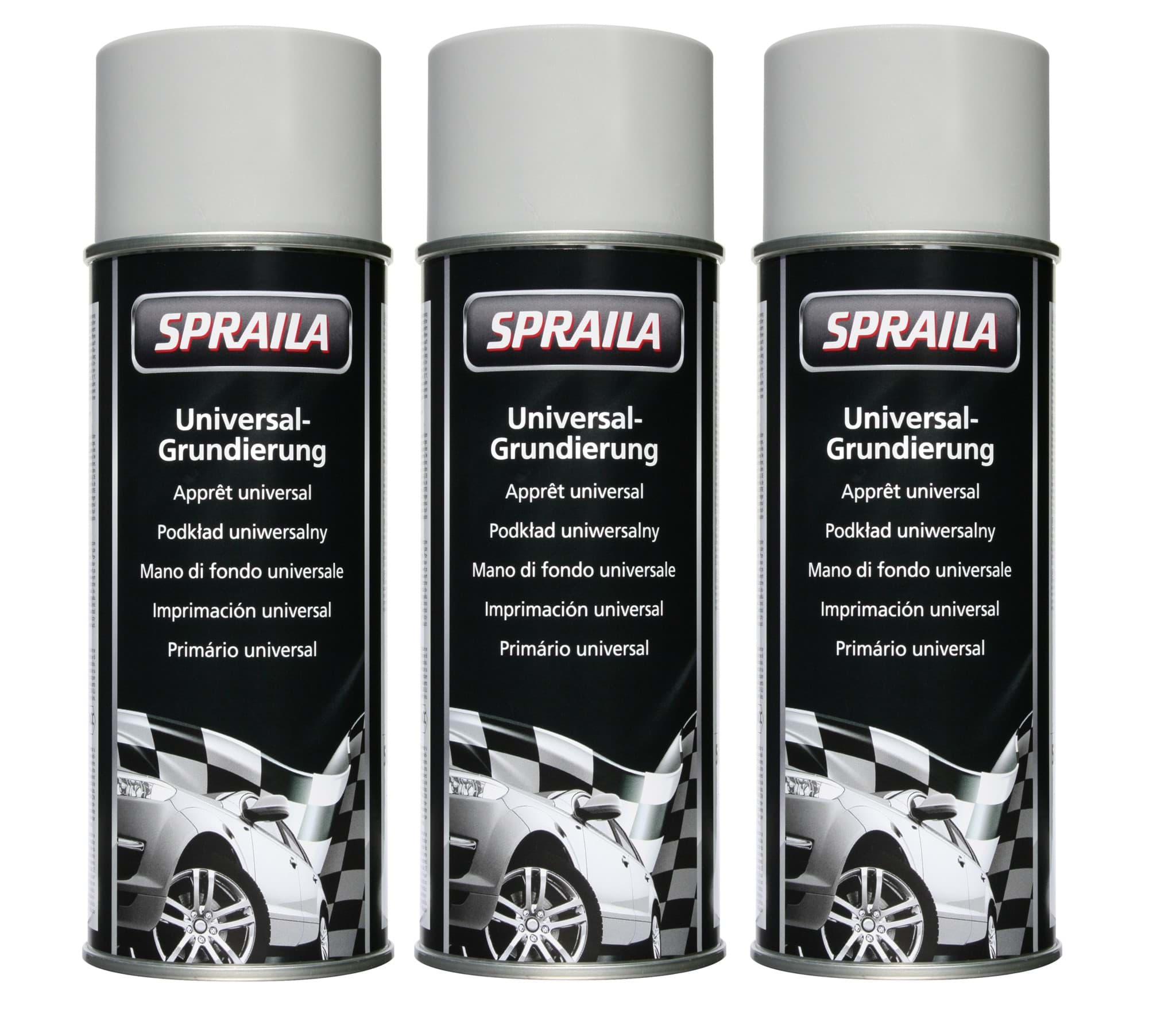 Bild von Spraila Universalgrundierung Grau 3 x 400ml  300001