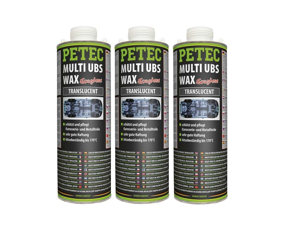 Bild von Petec Multi UBS WAX Transparent 3 x 1liter 73410