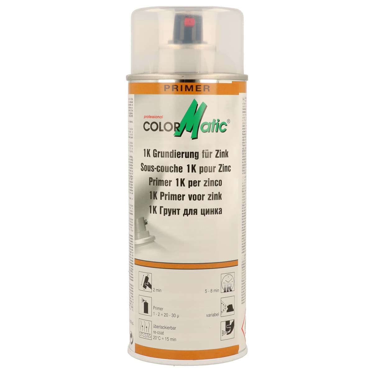 Bild von ColorMatic Professional 1K Grundierung für Zink 190285 400ml