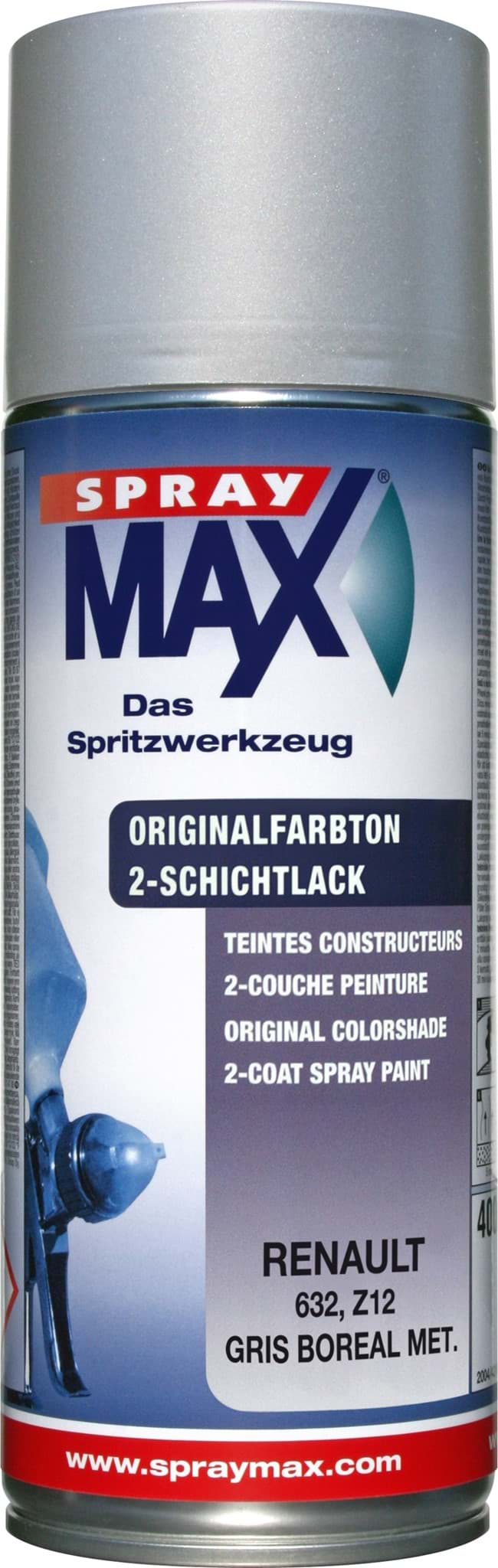 Bild von SprayMax Originalfarbton für Renault 632 gris boreal met