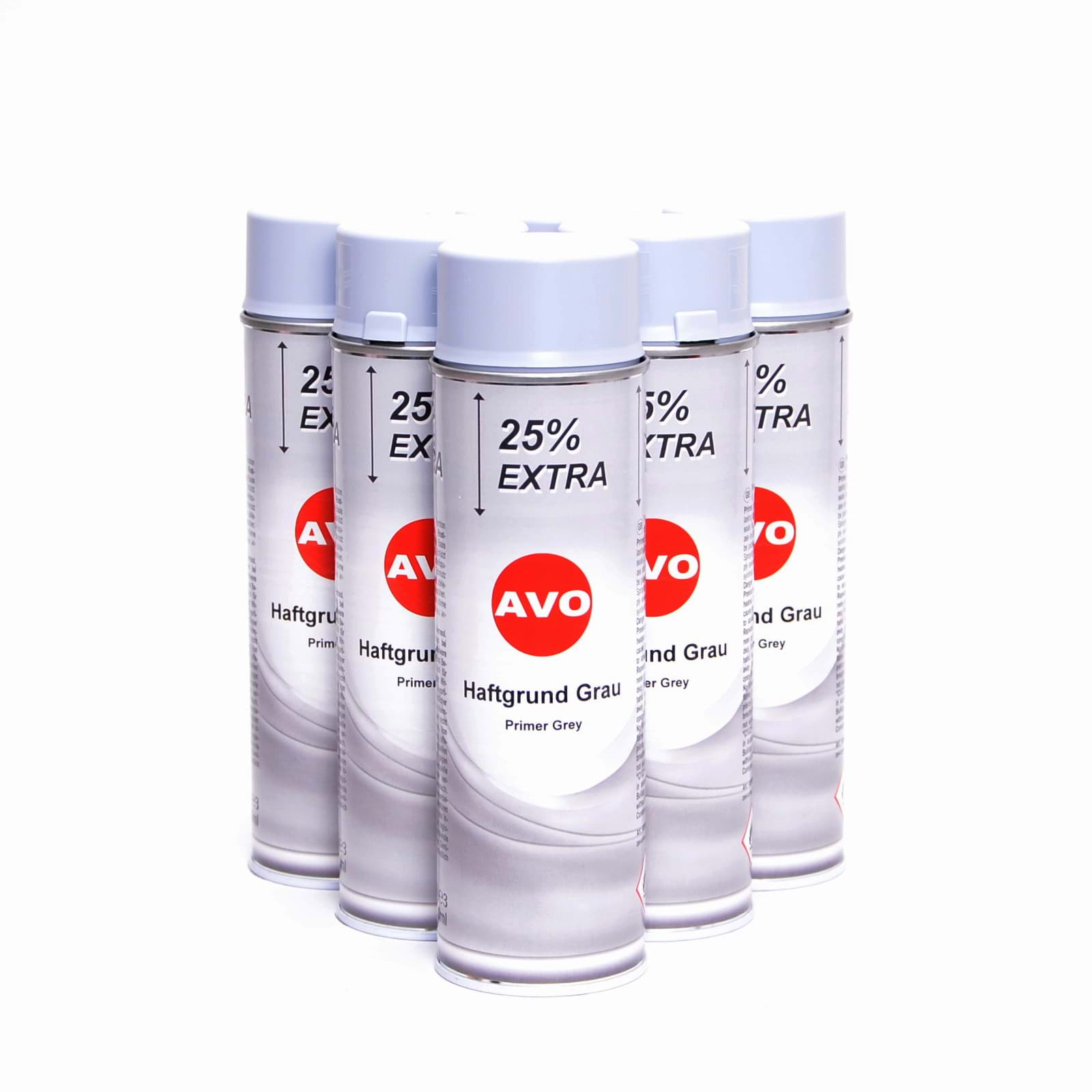 Bild von AVO Haftgrund grau Lackspray 6 x 500ml