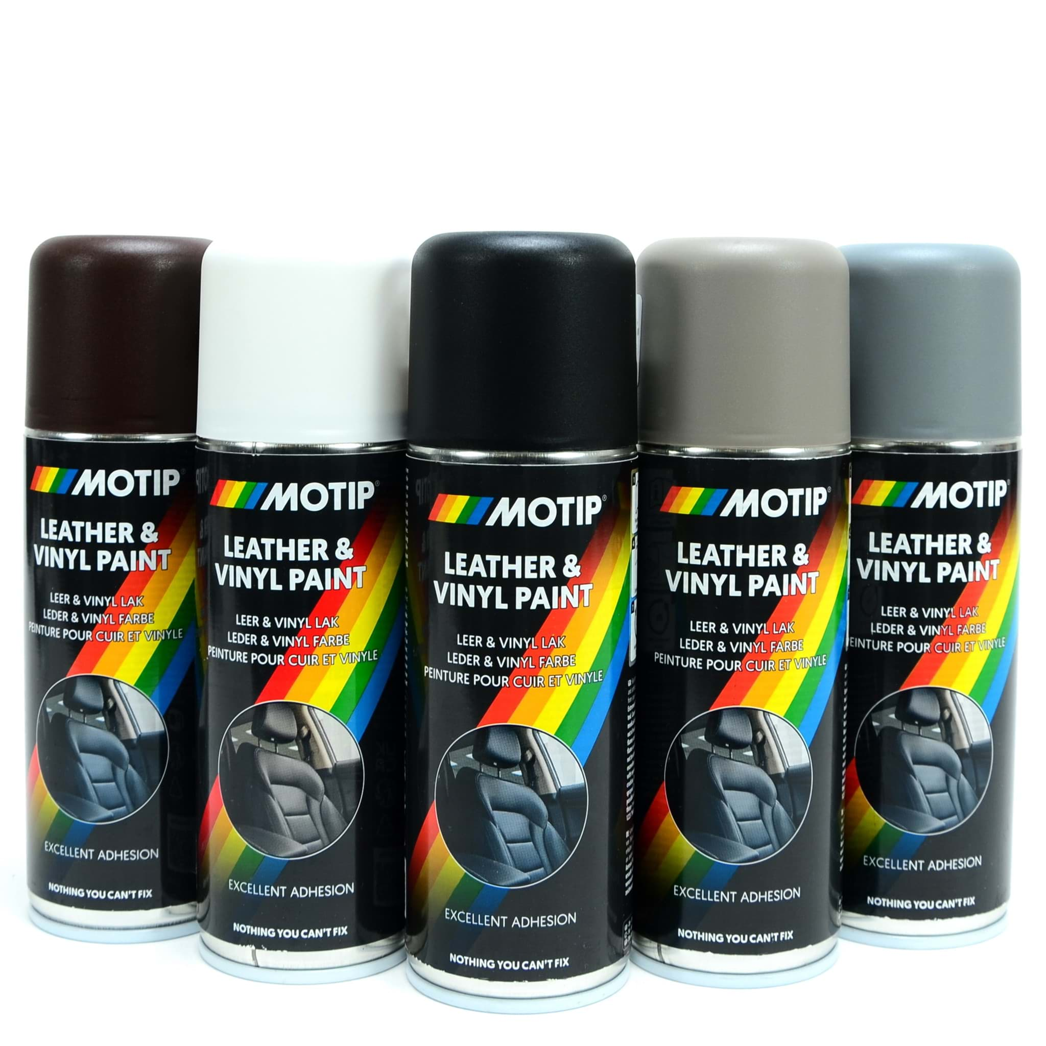 Bild von Motip Leder & Vinyl Farbe Spray 200ml