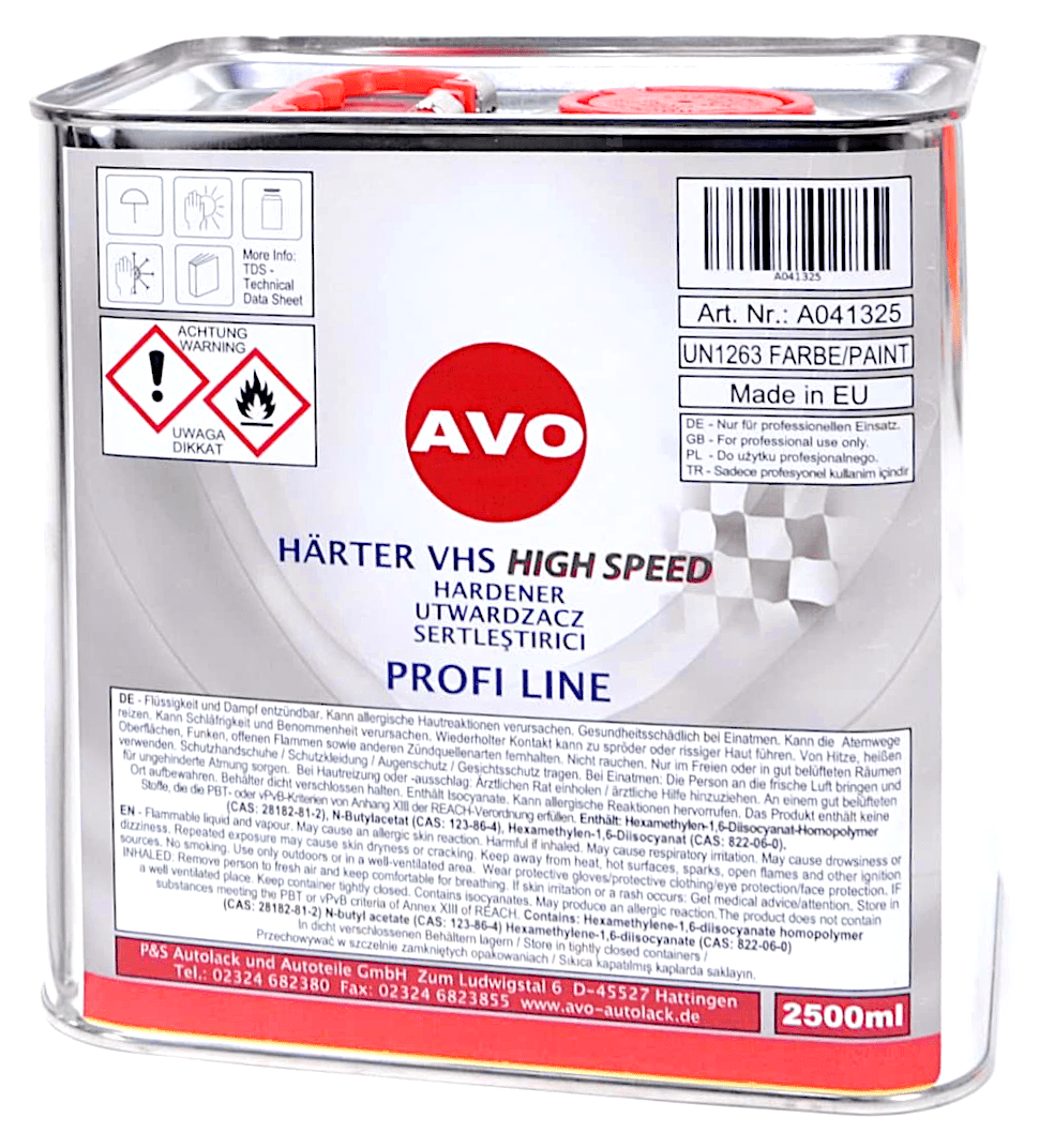 Bild von AVO 2K High Speed Härter 2,5 Liter