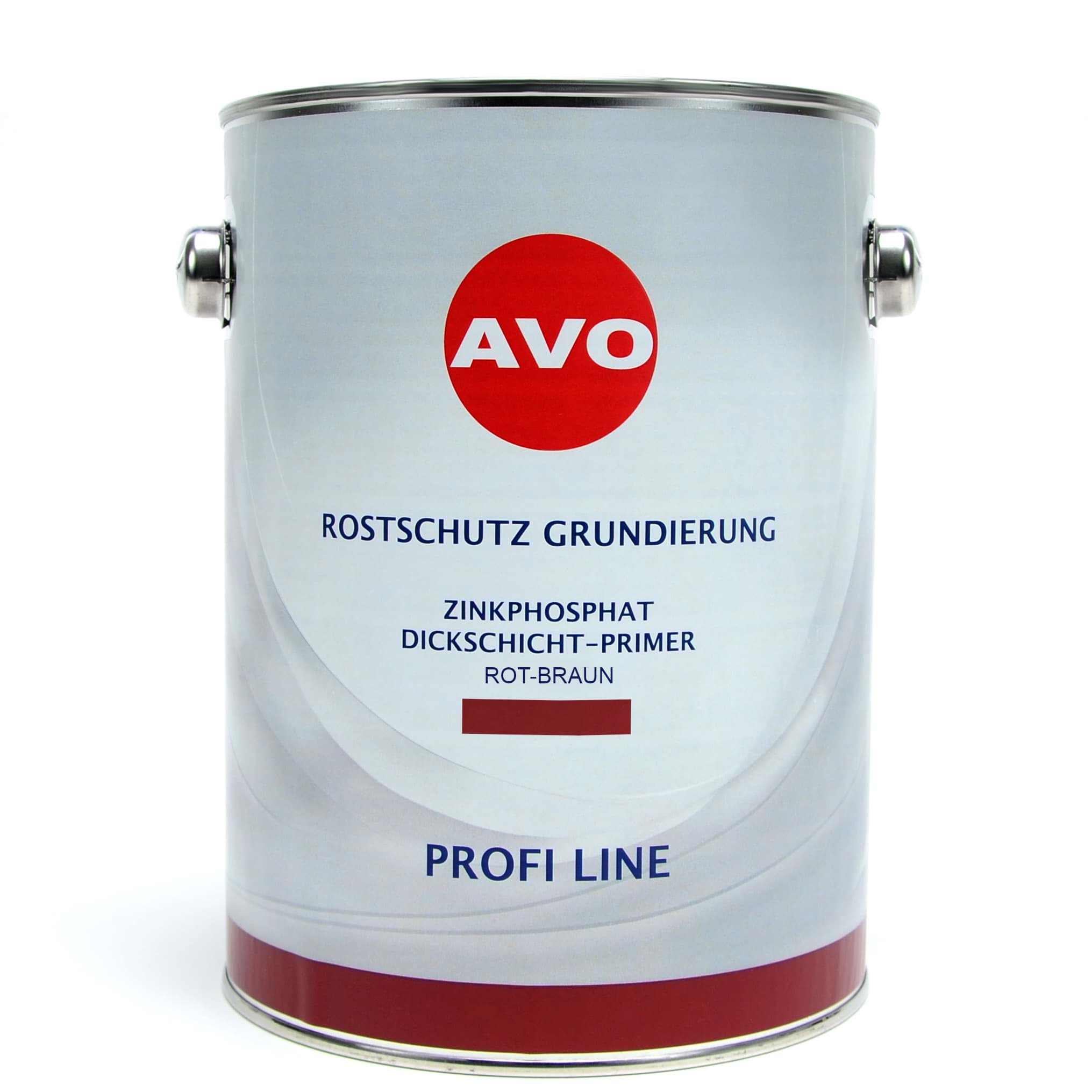 Bild von Rostschutz Grundierung rotbraun / grau Metall Zinkphosphat 3Kg