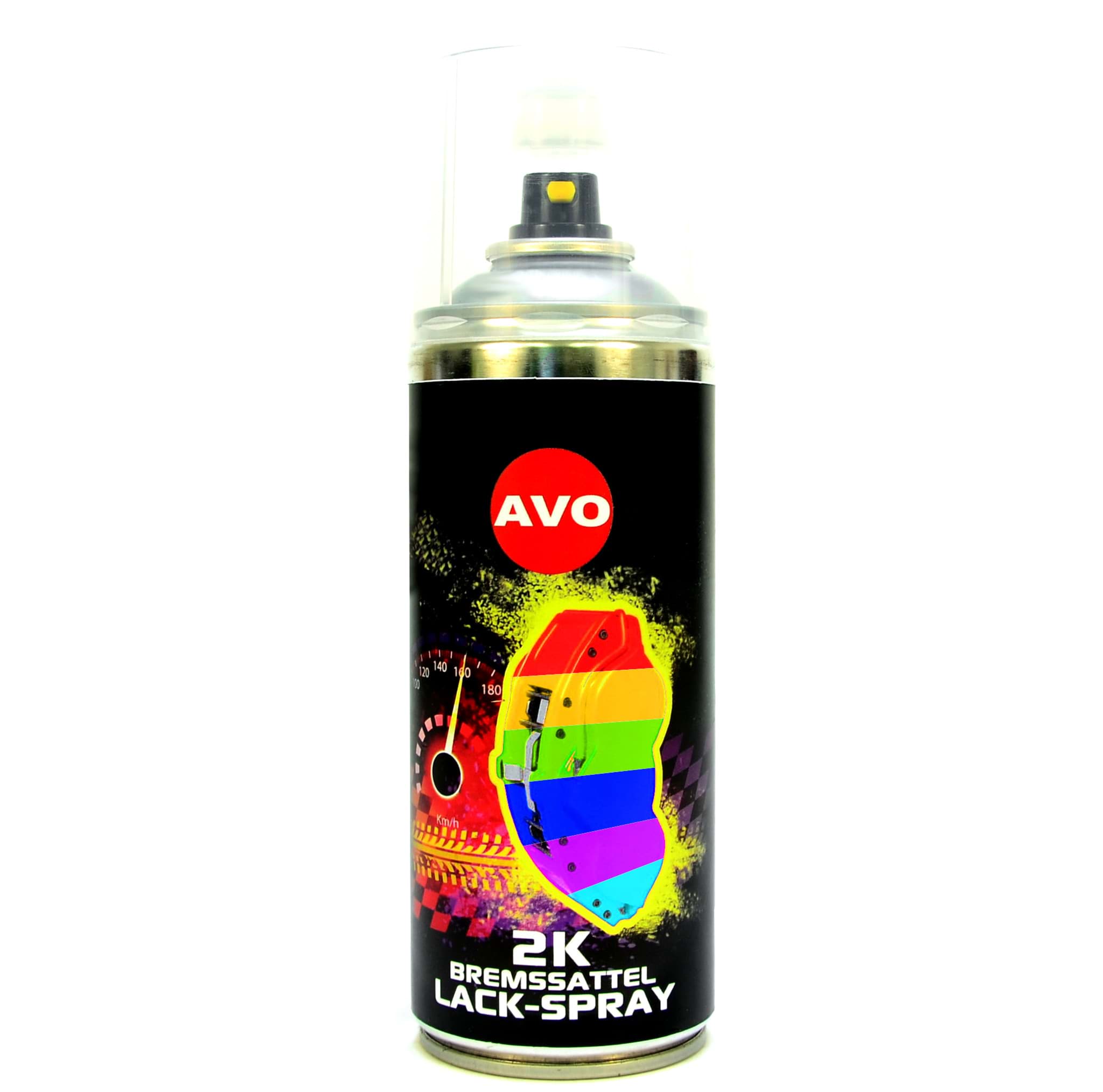 Bild von AVO Bremssattel Lackspray 2K Spraydose Wunschfarbton
