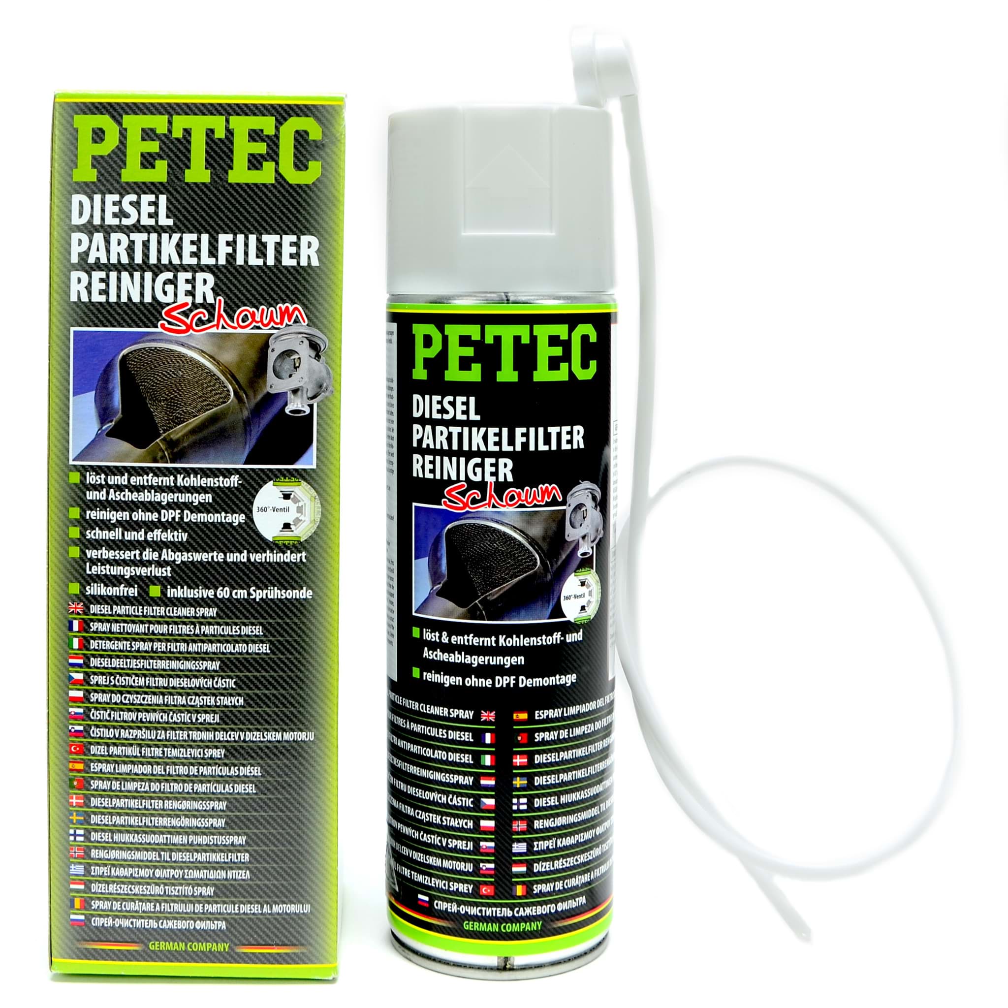 Dieselpartikelfilter-Reiniger Petec 400ml DPF Reiniger