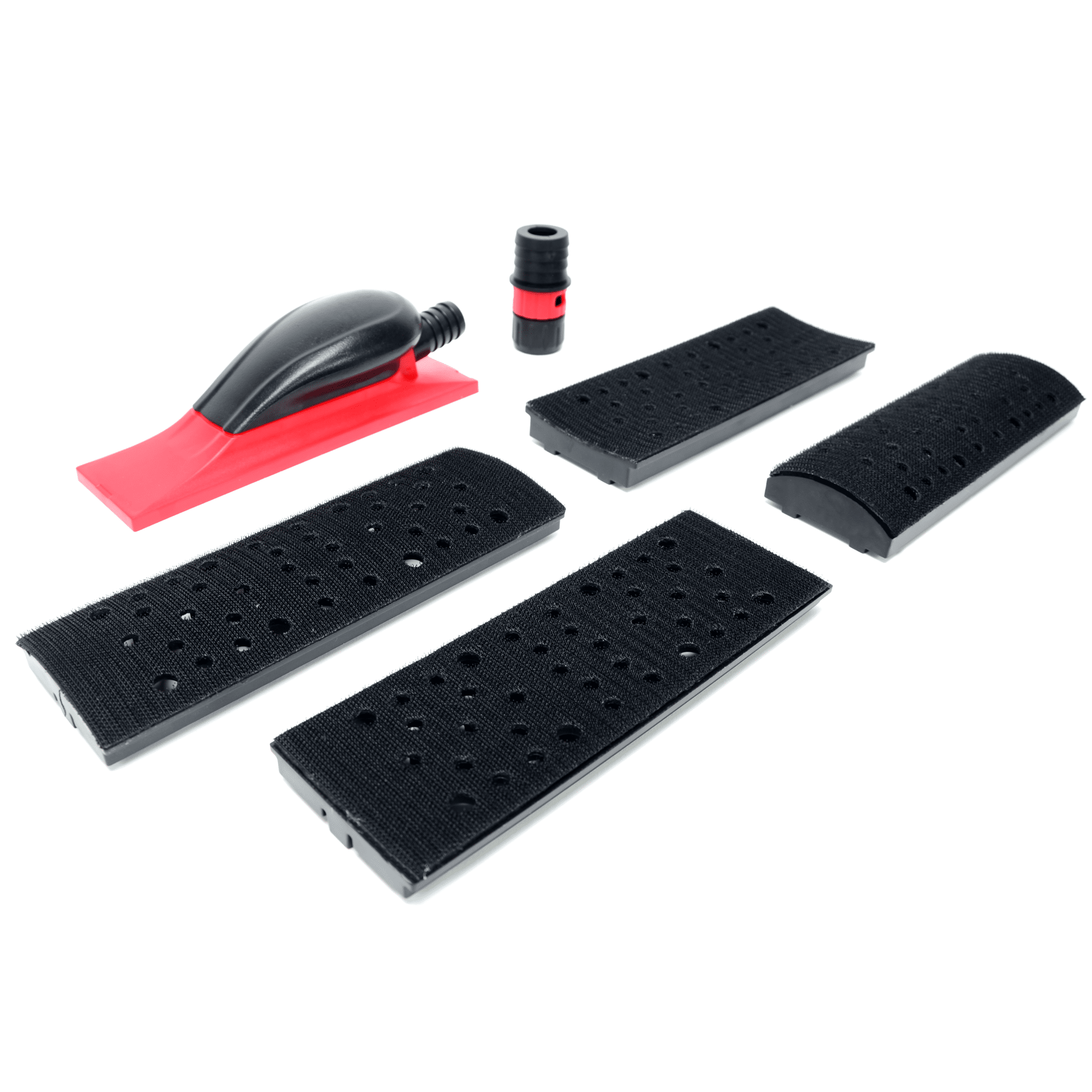 Handschleifblock Set mit Absaugung